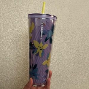 Starbucks floral tumblr